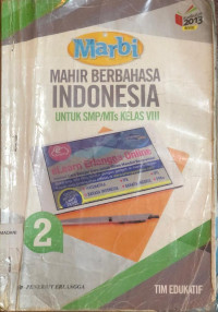 Image of Mahir Berbahasa Indonesia : untuk SMP/ Mts kelas VIII