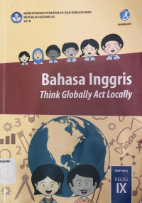 Image of Bahasa Inggris  : SMP/MTs Kelas IX